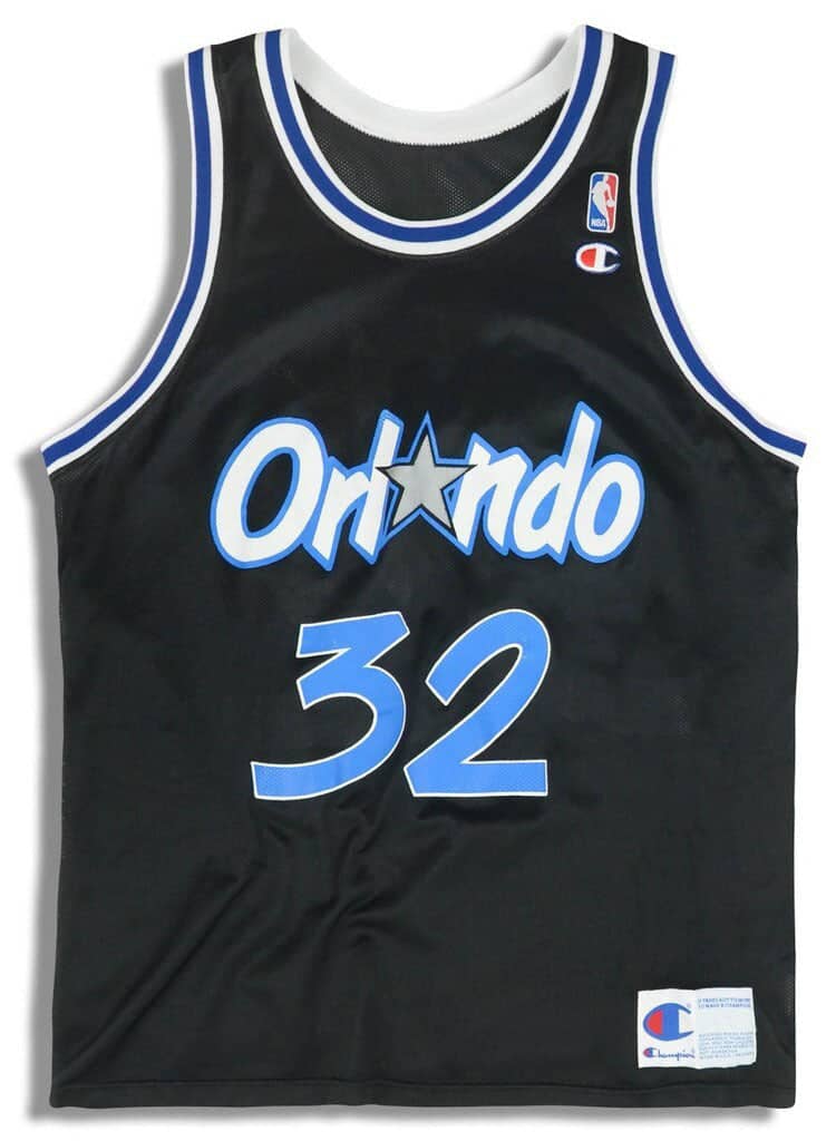1992-94 Orlando Magic O’Neal #32 Champion Jersey (Away) S