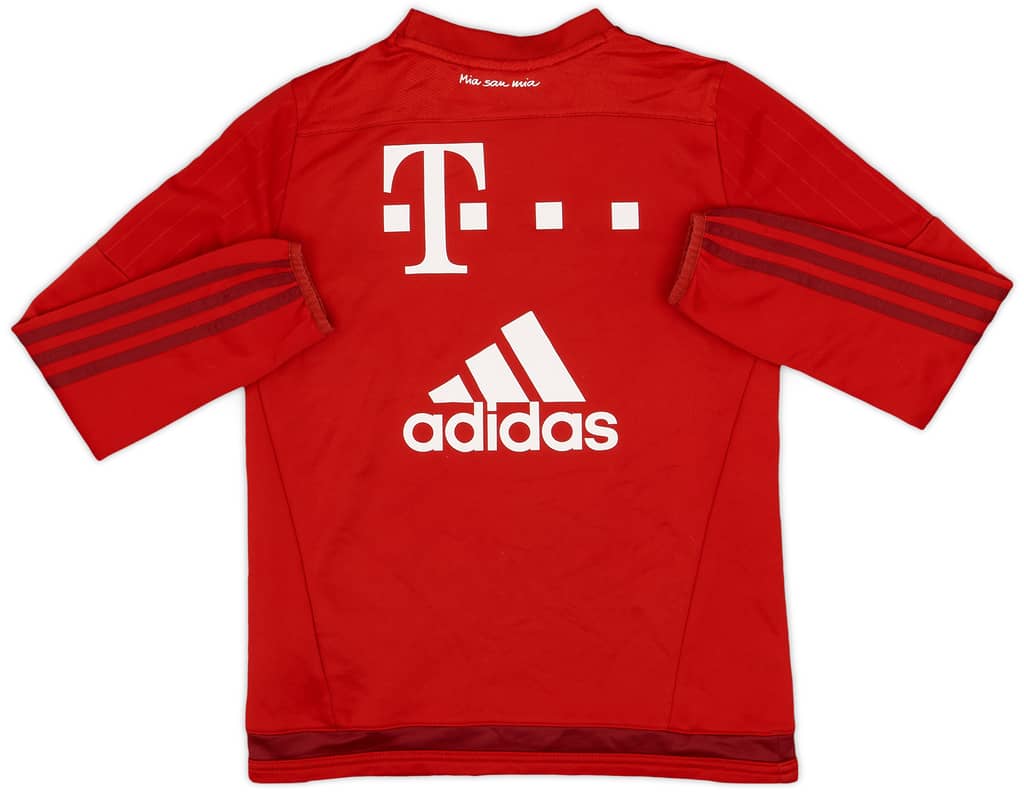 2015-16 Bayern Munich adidas Sweat Top - 8/10 - (M.Boys)