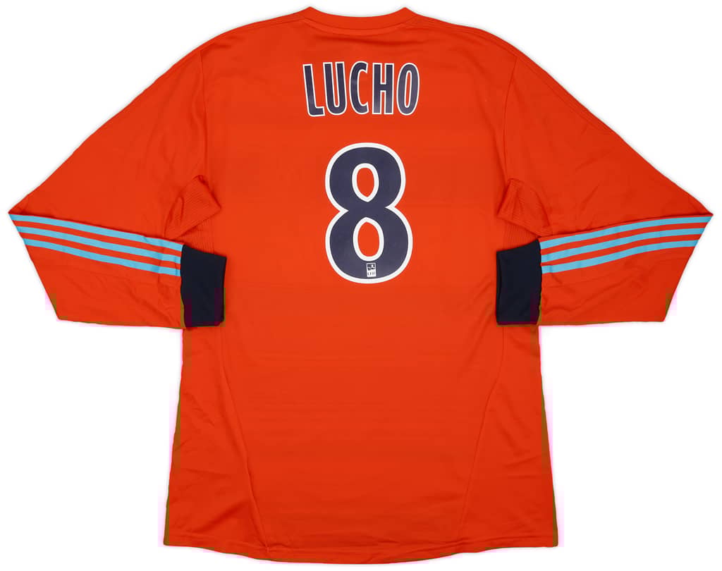 2011-12 Olympique Marseille Third L/S Shirt Lucho #8 (XL)