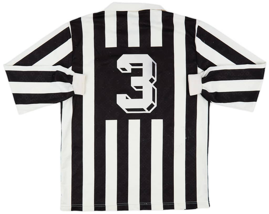 1990-92 Juventus Home L/S Shirt #3 - 8/10 - (XL)