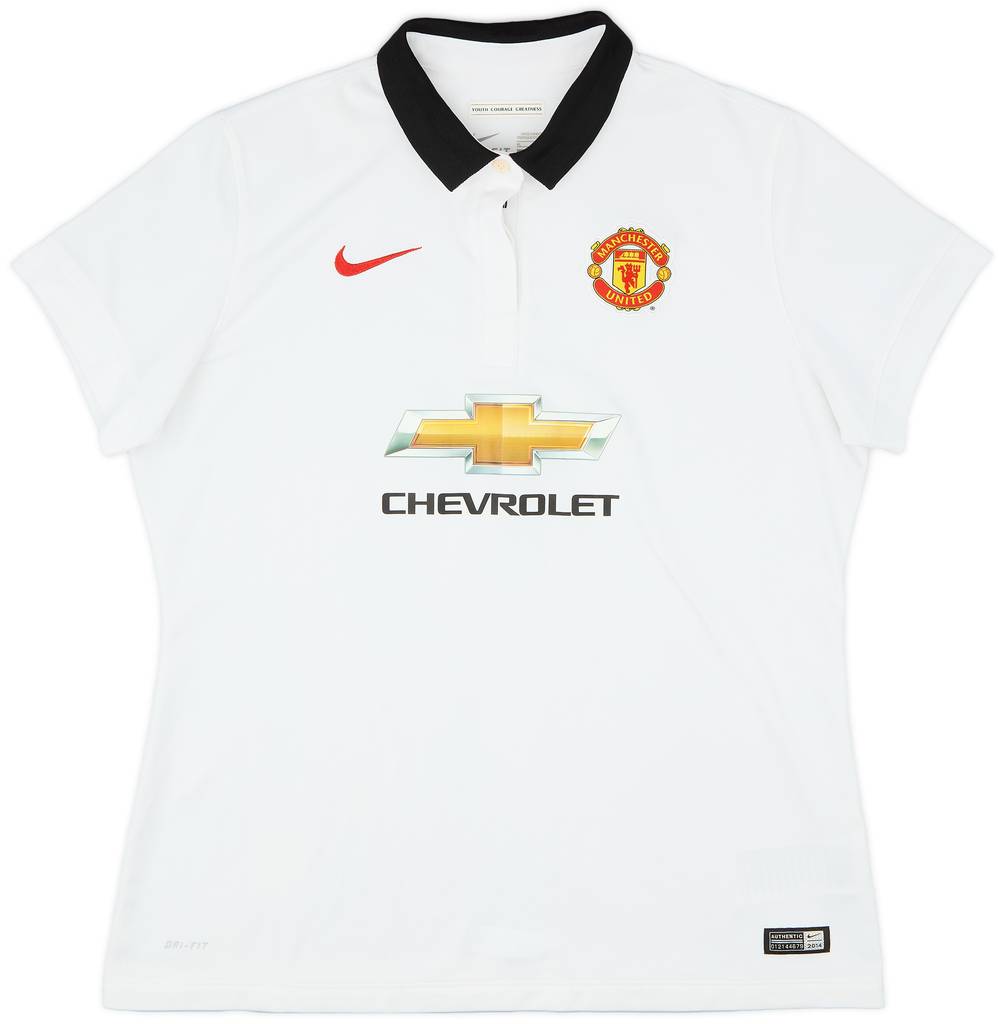 2014-15 Manchester United Away Shirt - 9/10 - (Women's XL)