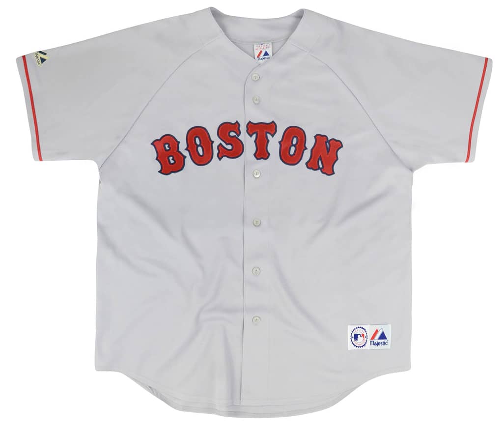 2005-08 Boston Red Sox Majestic Jersey (Away) XL