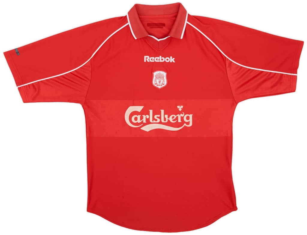 2000-02 Liverpool Home Shirt Smicer #7 - 6/10 - (S)