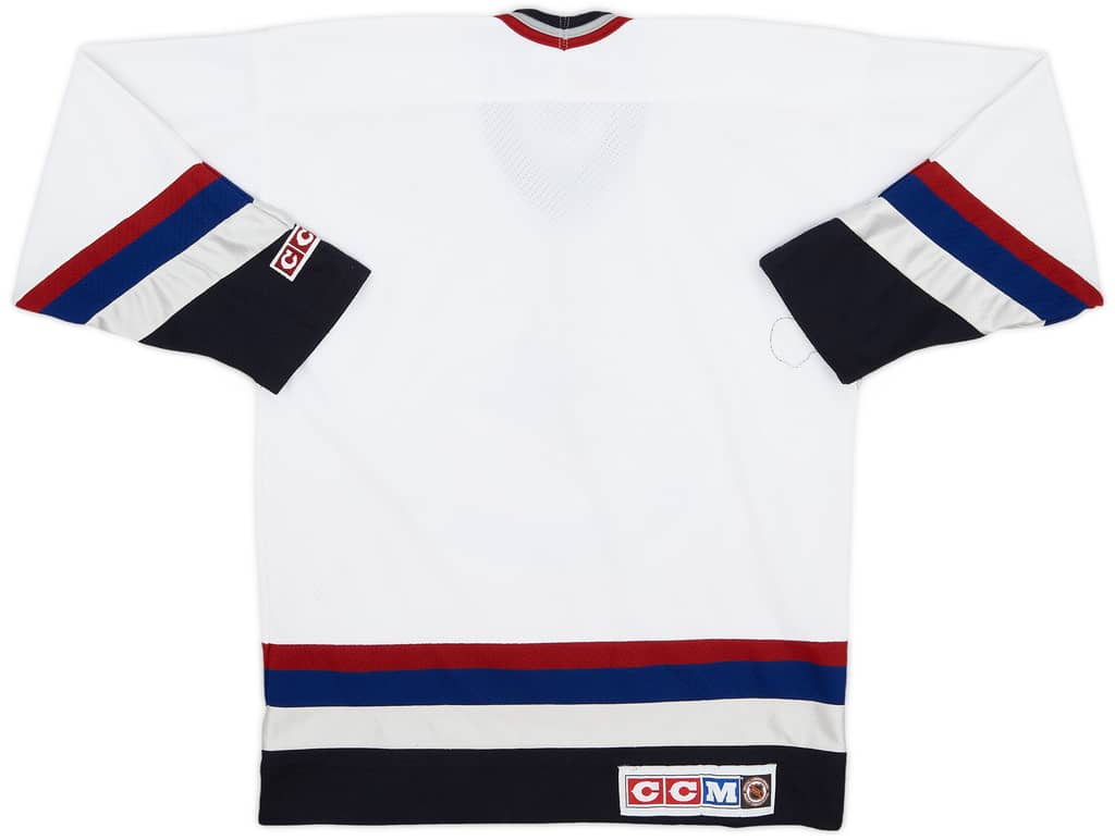 1998-00 Vancouver Canucks CCM Home Jersey - 7/10 - (XL.Boys)