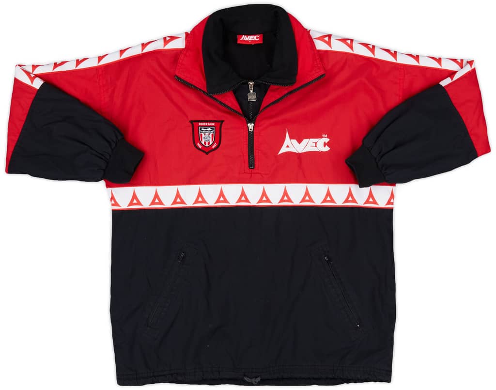 1996-97 Sunderland Avec 1/4 Zip Track Jacket - 6/10 - (Y)