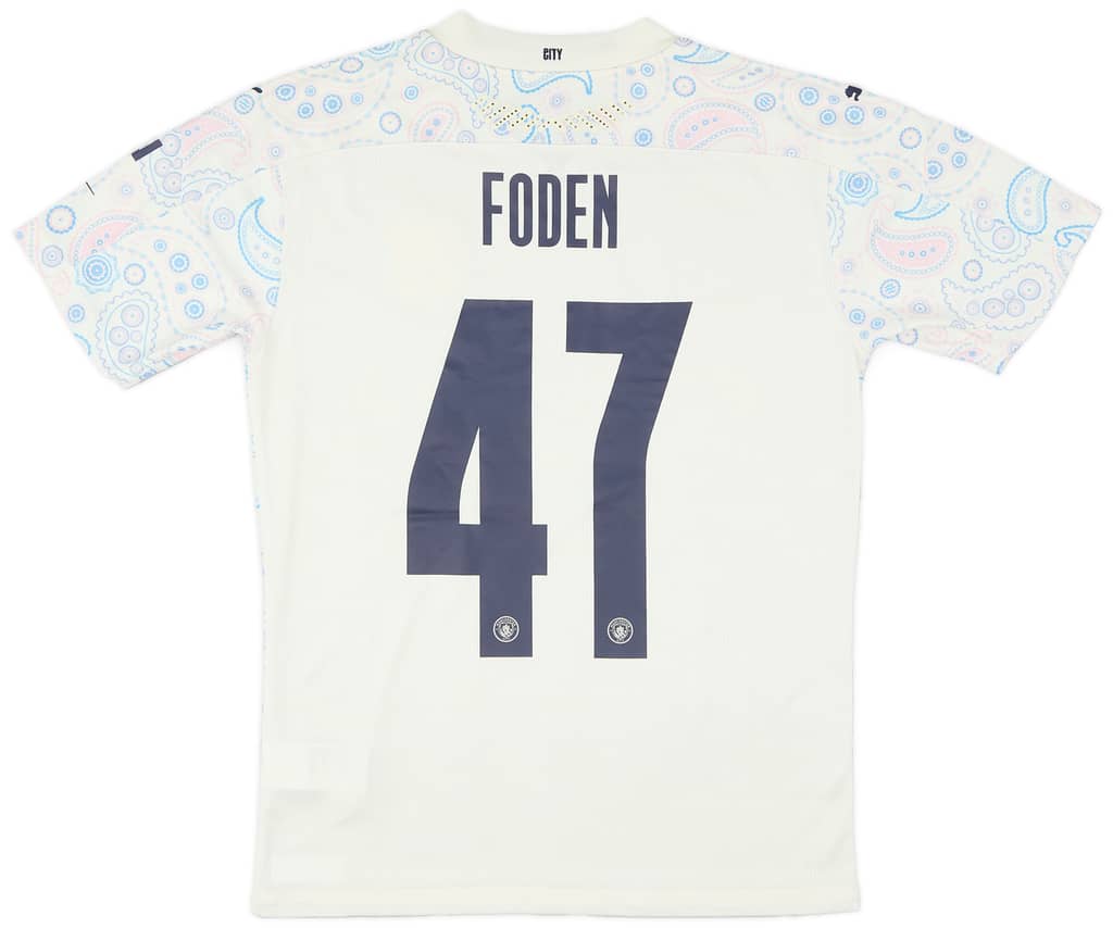 2020-21 Manchester City Player Issue Third Shirt Foden #47