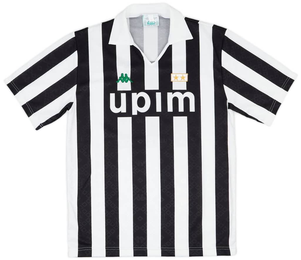 1991-92 Juventus Home Shirt #8 - 6/10 - (XL)