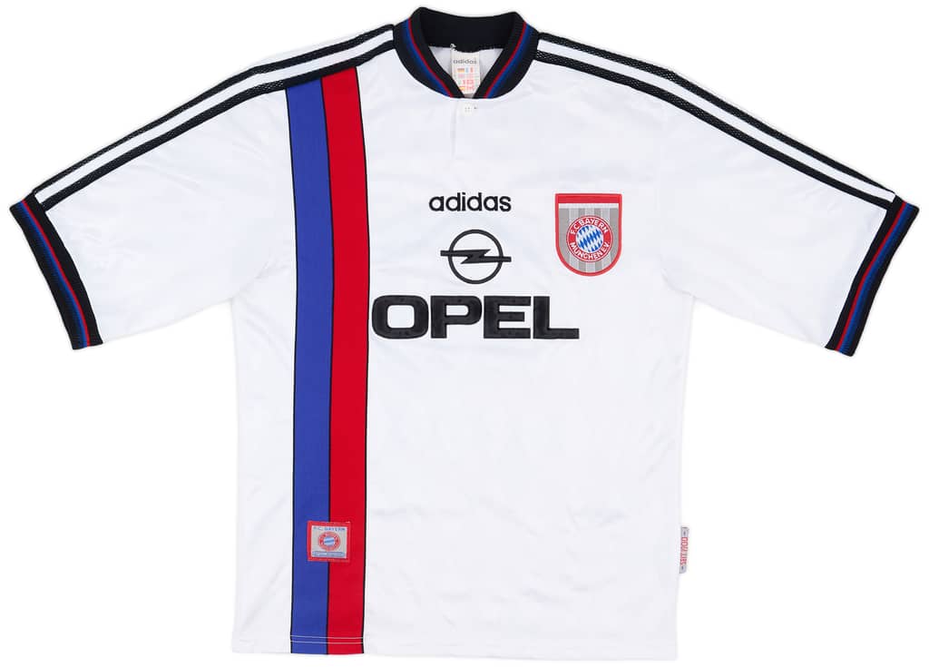 1996-98 Bayern Munich Away Shirt Matthaus #10 - 7/10 - (S)