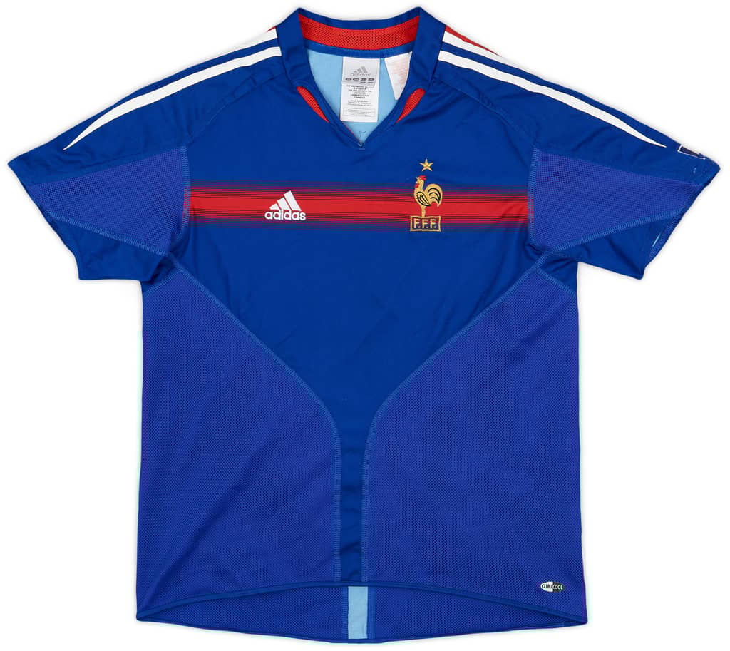 2004-06 France Home Shirt - 6/10 - (M.Boys)