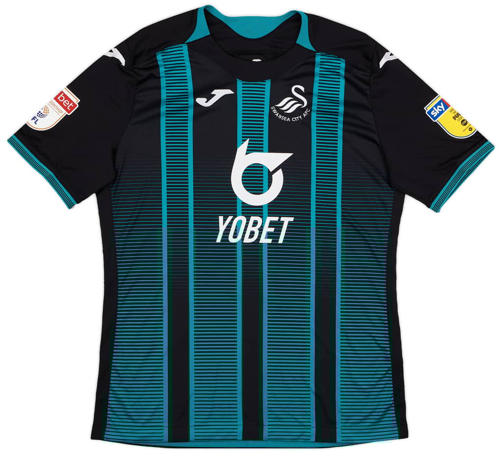 2019-20 Swansea Match Issue Away Shirt v. d. Hoorn #5