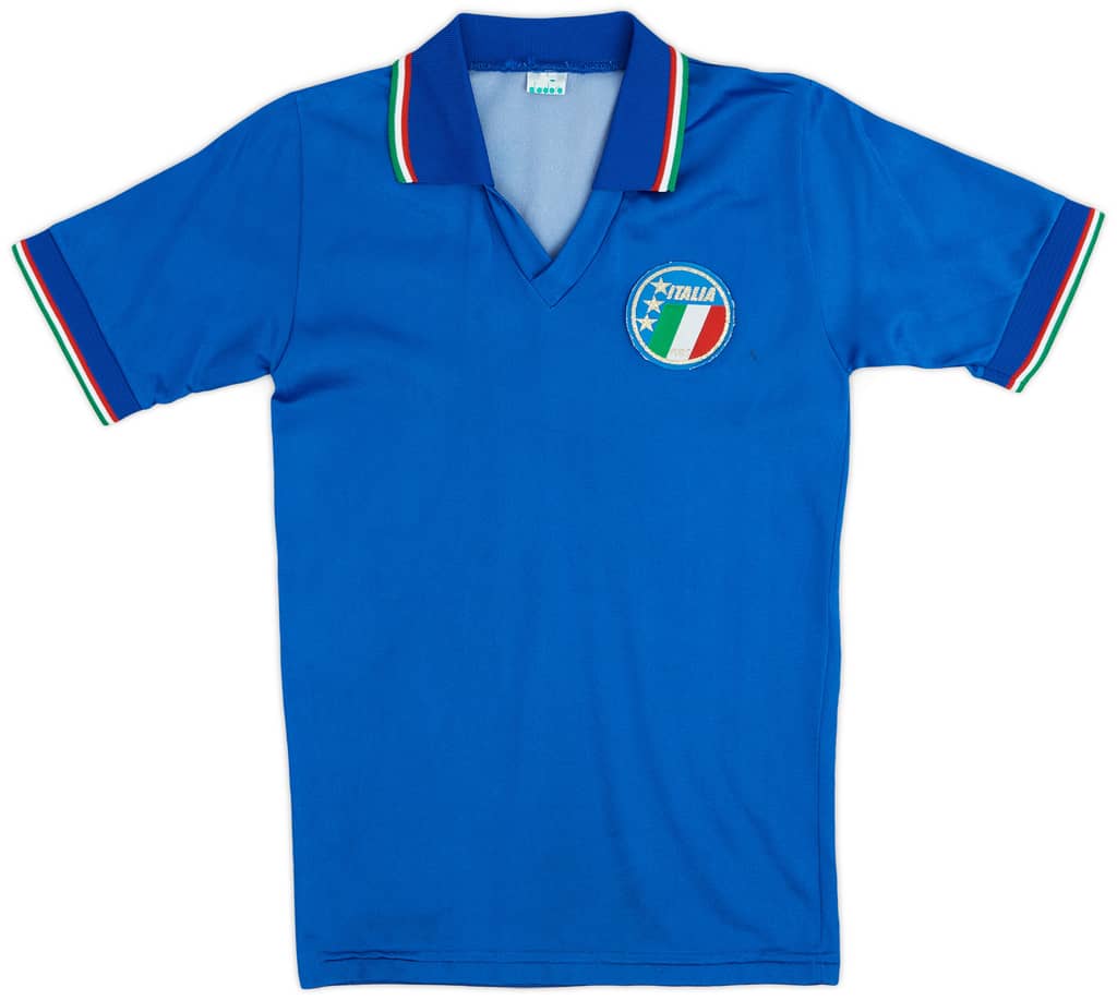 1986-91 Italy Home Shirt - 9/10 - (L.Boys)