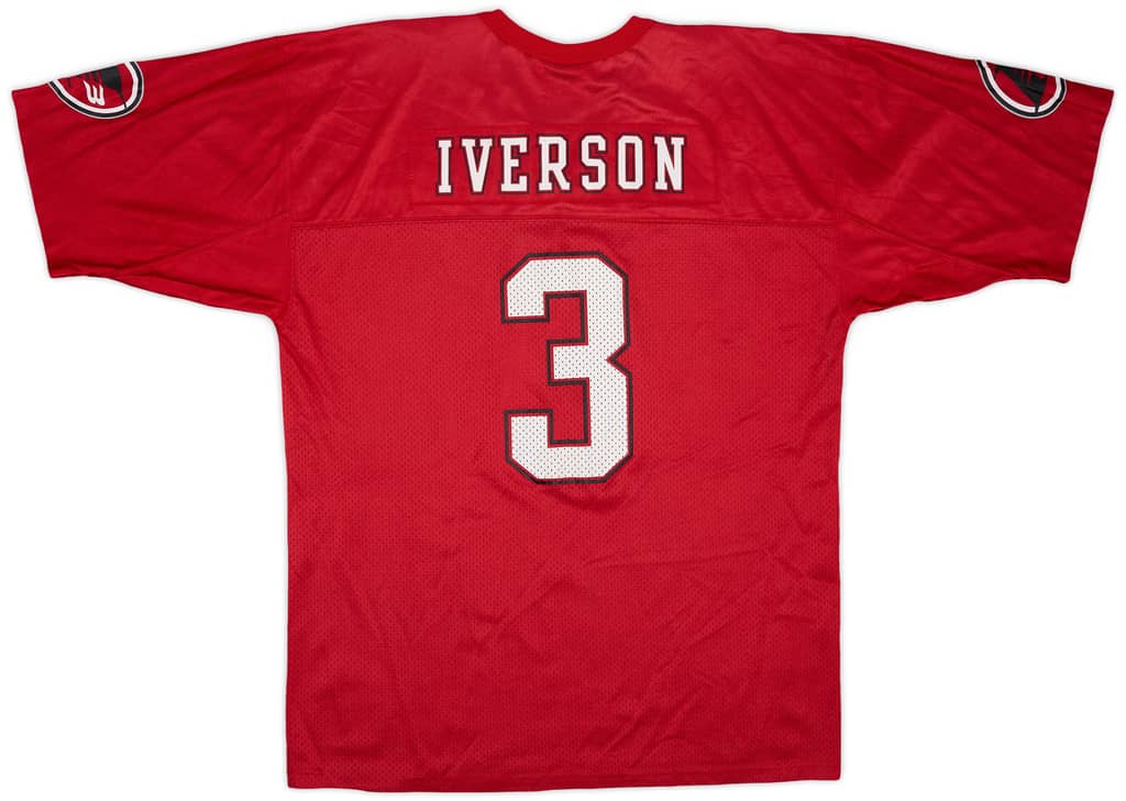 2001 Allen Iverson #3 Reebok Jersey - 9/10 - (XXL)