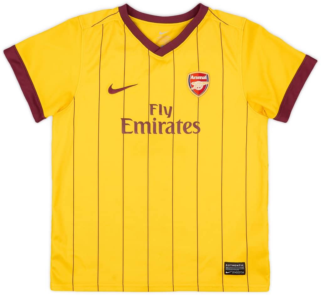 2010-13 Arsenal Away Shirt - 7/10 - (6-7 Years)