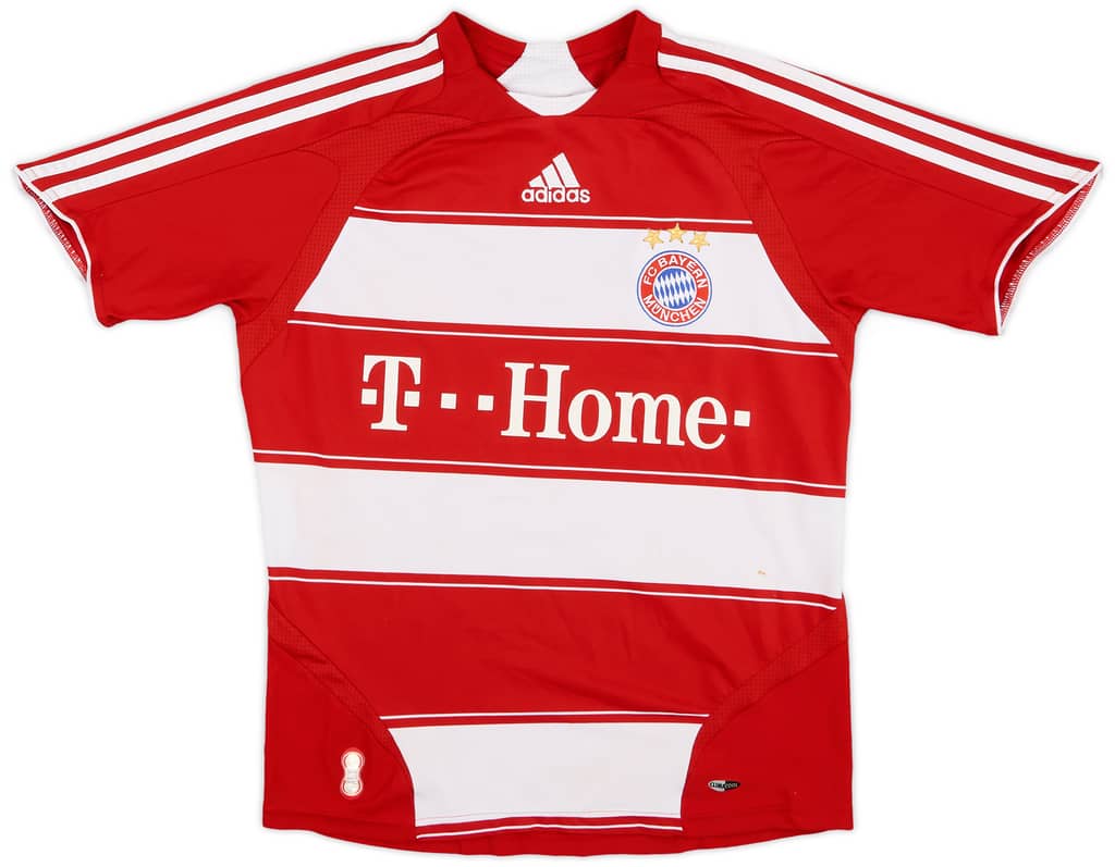 2007-08 Bayern Munich Home Shirt Toni #9 - 6/10 - (L.Boys)
