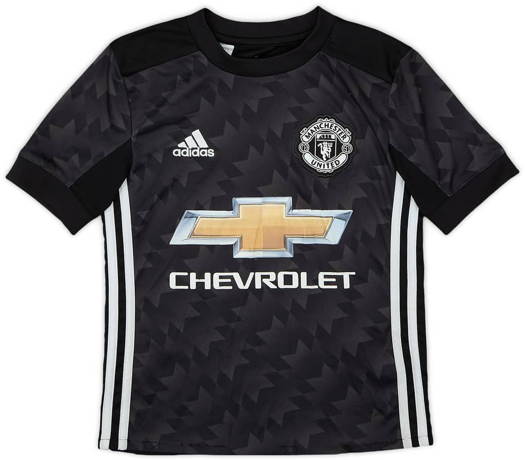 2017-18 Manchester United Away Shirt - 6/10 - (S.Boys)