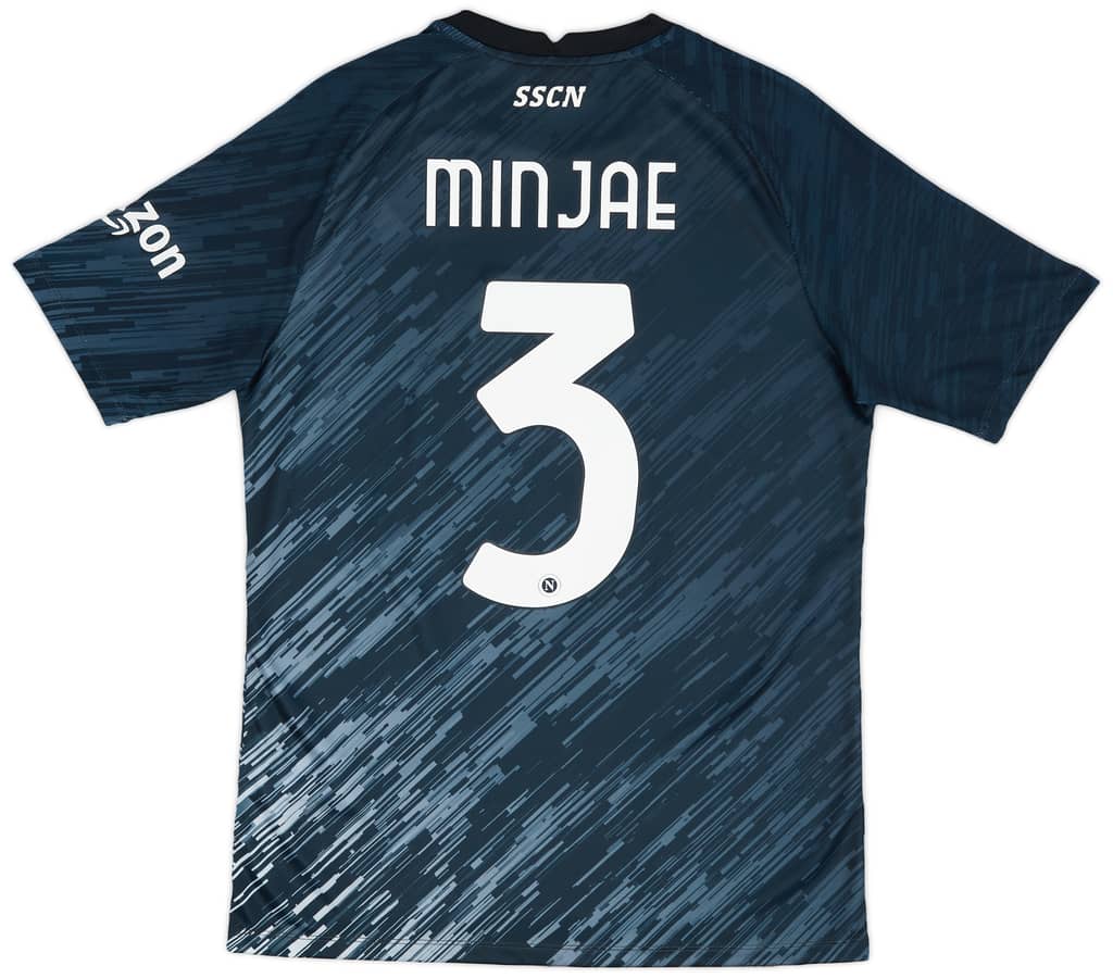 2022-23 Napoli Authentic Third Shirt Minjae #3