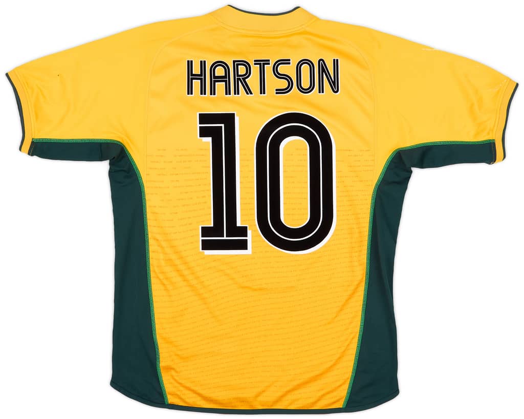 2002-03 Celtic Away Shirt Hartson #10 - 6/10 - (M)