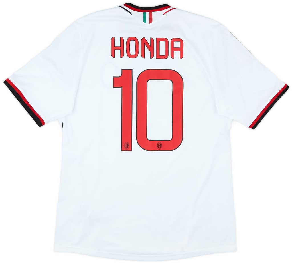 2013-14 AC Milan Away Shirt Honda #10 - 7/10 - (L)