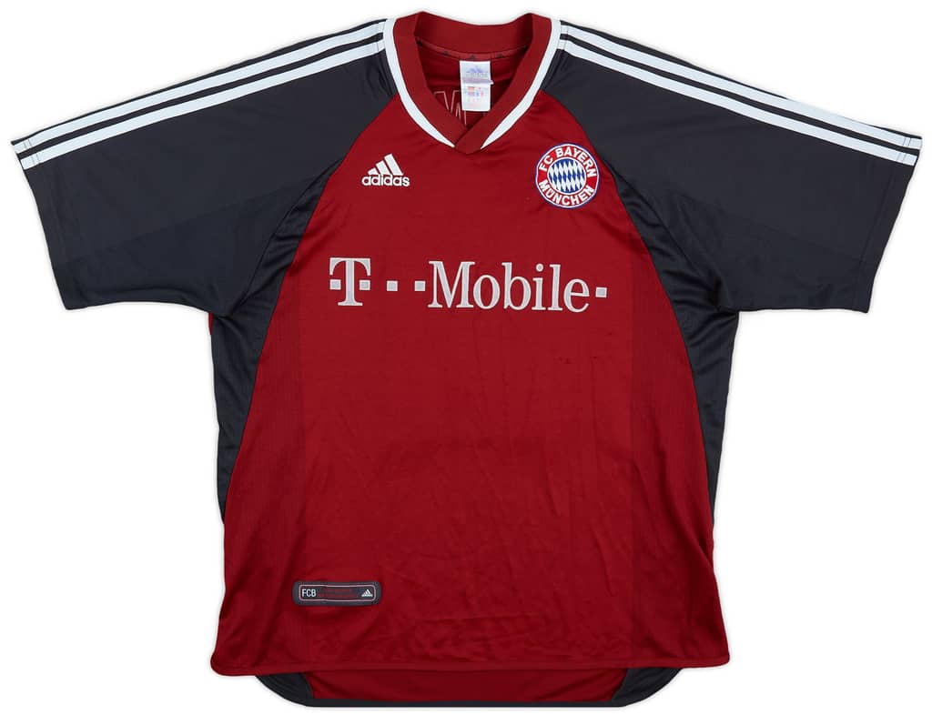 2002-03 Bayern Munich Home Shirt Elber #9 - 6/10 - (L)