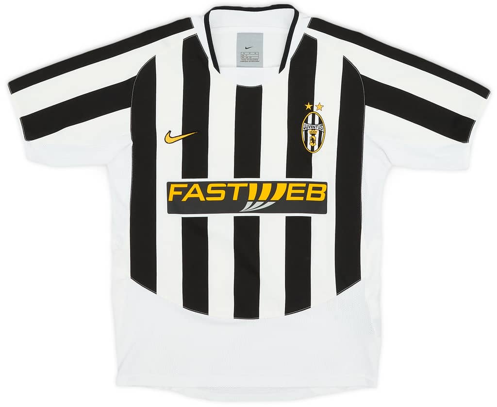 2003-04 Juventus Home Shirt - 9/10 - (M.Boys)