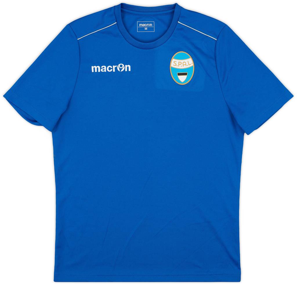 2017-18 SPAL Macron Training Shirt - 9/10 - (M)