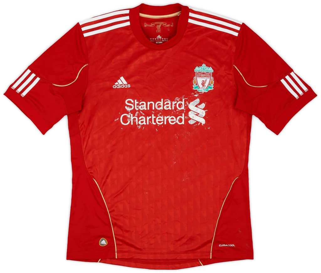 2010-12 Liverpool Home Shirt - 4/10 - (L)