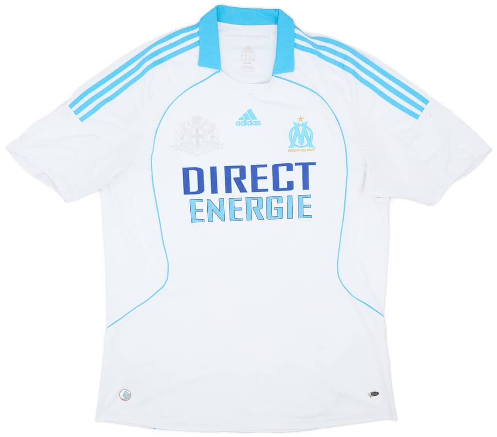 2008-09 Olympique Marseille Home Shirt - 5/10 - (XXL)