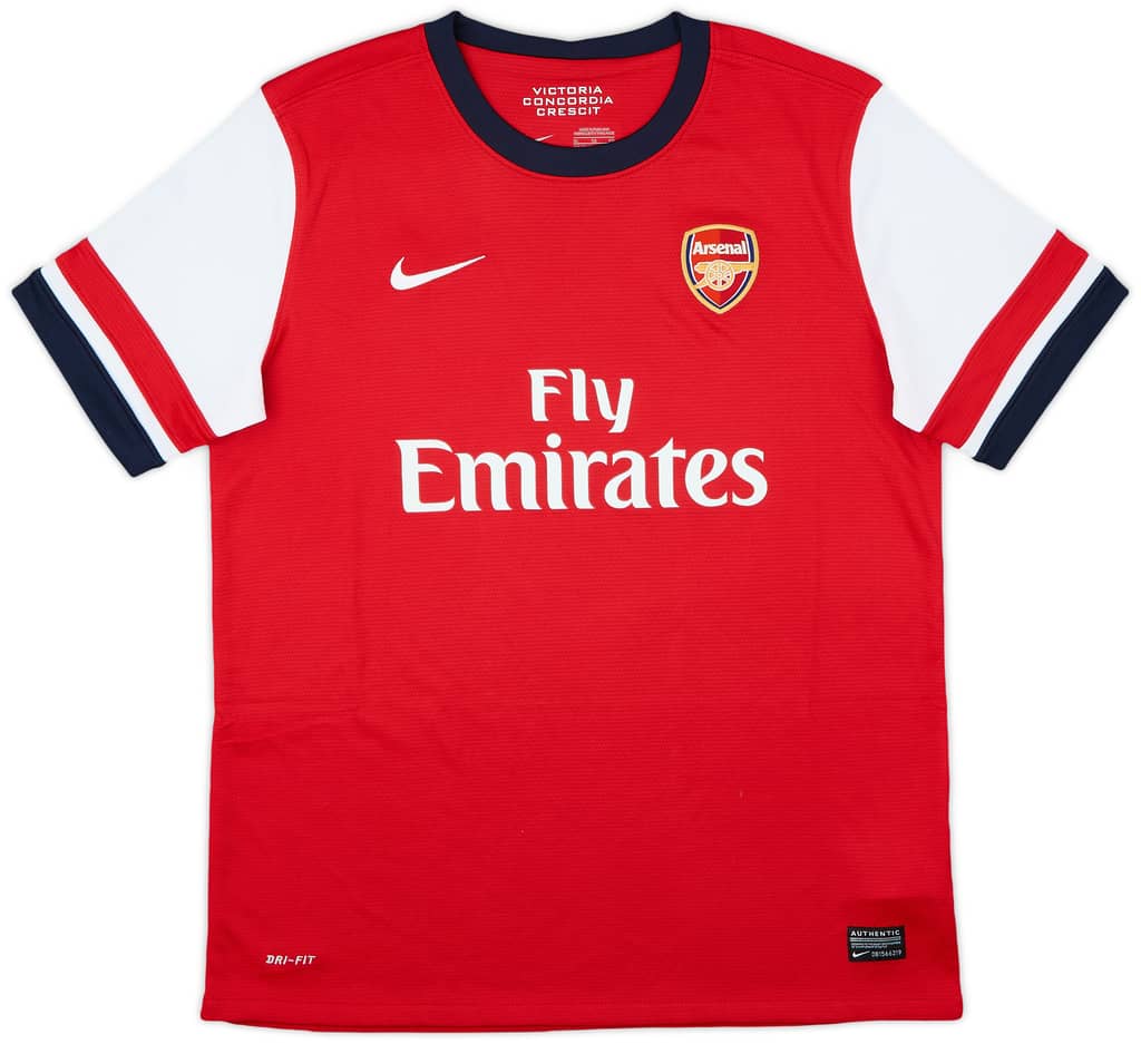 2012-14 Arsenal Home Shirt - 9/10 - (XL.Boys)