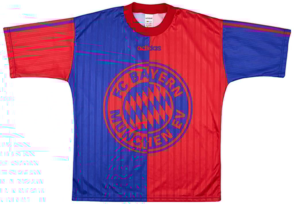 1995-96 Bayern Munich adidas Training Shirt - 9/10 - (S)