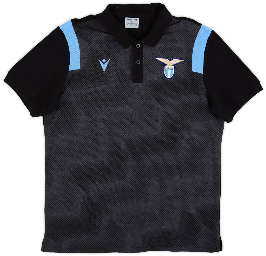 2020-21 Lazio Macron Polo Shirt - 8/10 - (L)