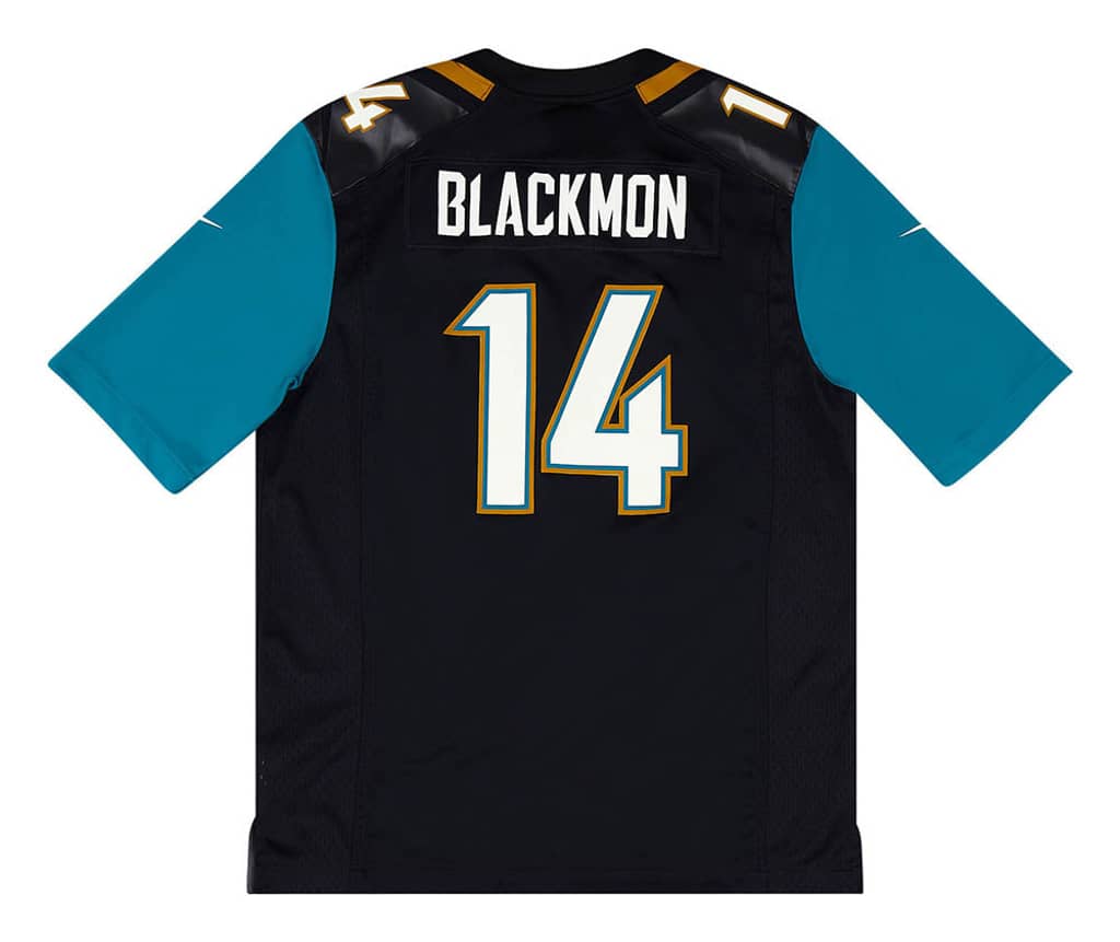 2013 Jacksonville Jaguars Blackmon #14 Nike Game Jersey (Home) L