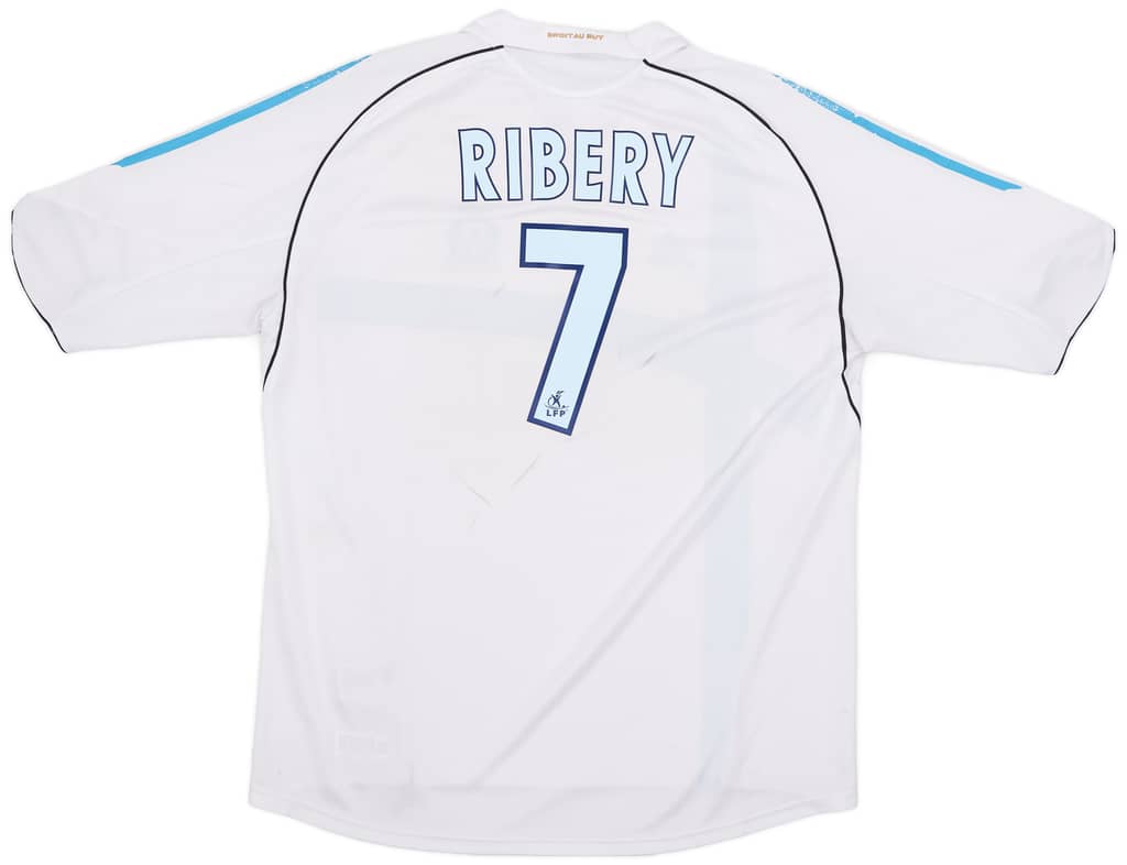 2005-06 Olympique Marseille Home Shirt Ribery #7 - 5/10 - (XL)