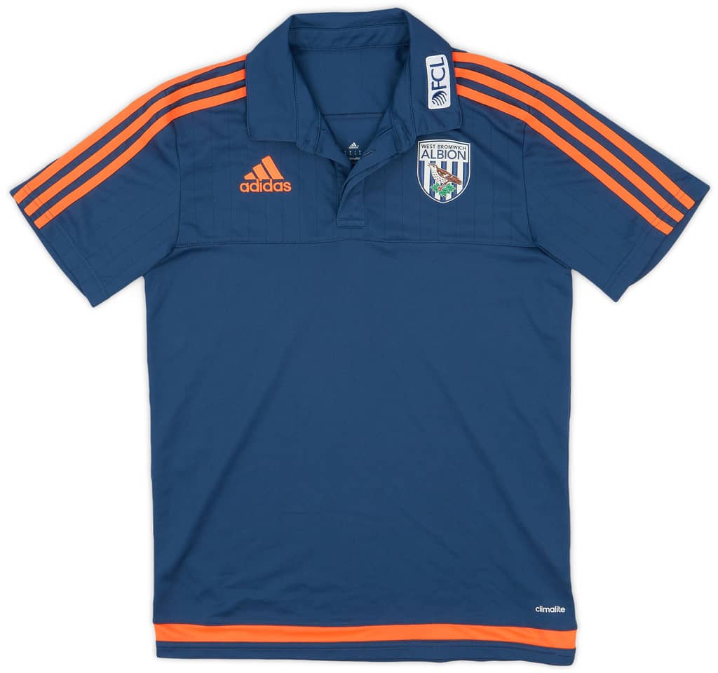 2015-16 West Brom adidas Polo Shirt - 9/10 - (S)