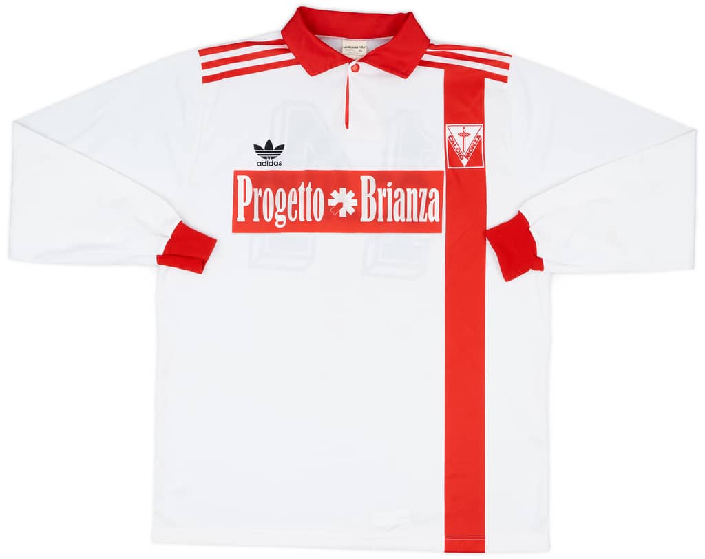 1992-93 Monza Match Issue Away L/S Shirt #14