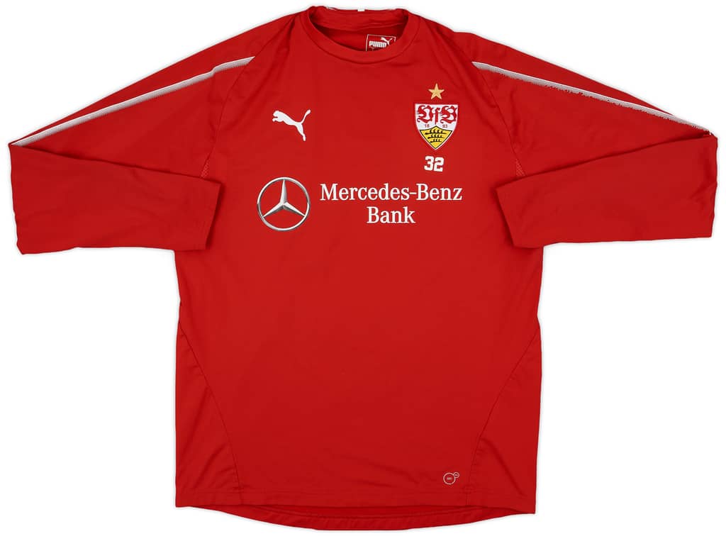 2018-19 Stuttgart Player Issue Puma Sweat Top #32 - 8/10 - (L)