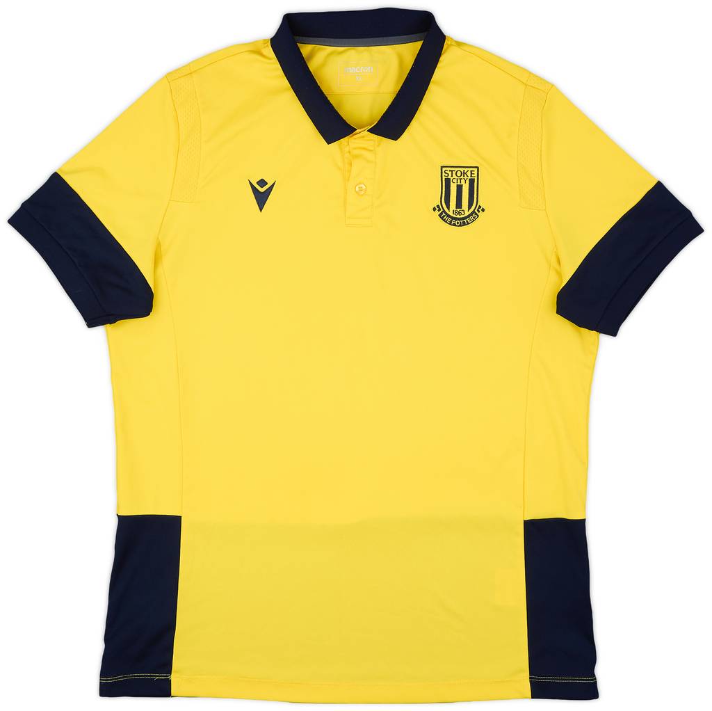 2020-21 Stoke City Macron Polo Shirt - 8/10 - (XL)