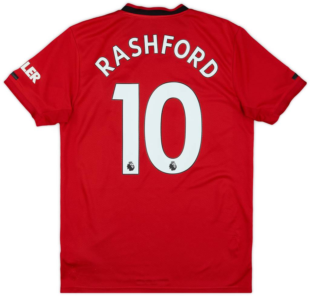 2019-20 Manchester United Home Shirt Rashford #10 - 5/10 - (M)
