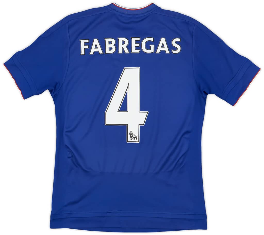 2015-16 Chelsea Home Shirt Fabregas #4 - 6/10 - (S)