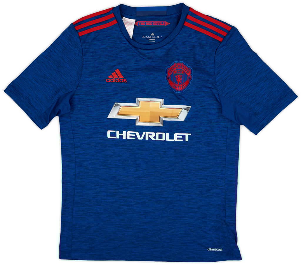 2016-17 Manchester United Away Shirt - 9/10 - (XL.Boys)