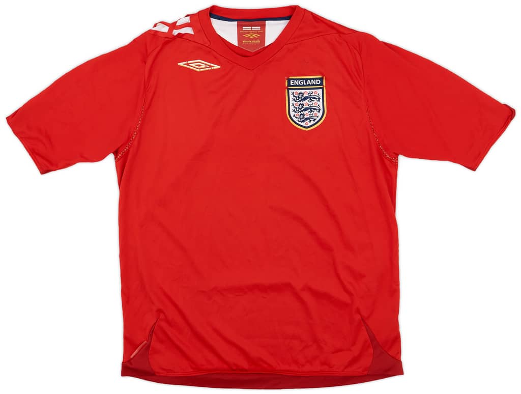 2006-08 England Away Shirt - 4/10 - (L)