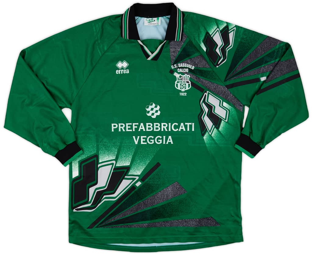 1997-98 Sassuolo Match Issue Home Shirt #7