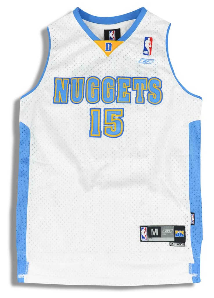 2004-06 Denver Nuggets Anthony #15 Reebok Swingman Jersey (Home) Y