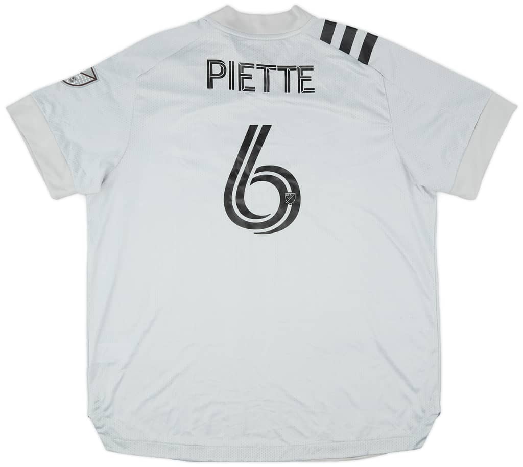 2020-21 Montreal Impact Authentic Away Shirt Piette #6 (XXL)