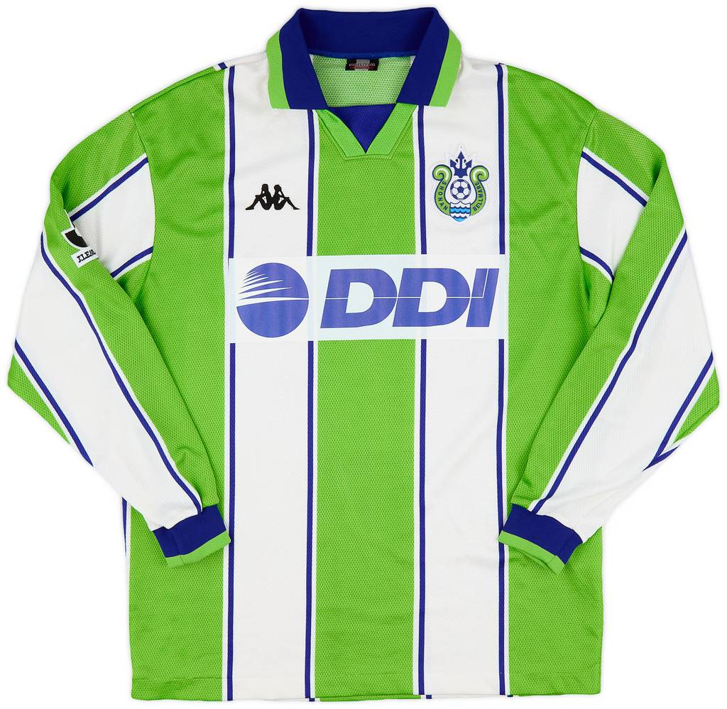 1998 Shonan Bellmare Cup Home L/S Shirt - 8/10 - (M)