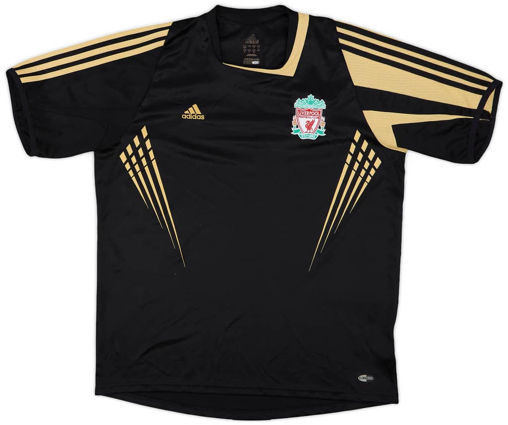 2008-09 Liverpool adidas Training Shirt - 8/10 - (L/XL)