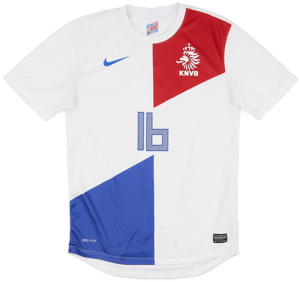 2013-14 Netherlands Away Shirt v. Persie #16 - 7/10 - (S)