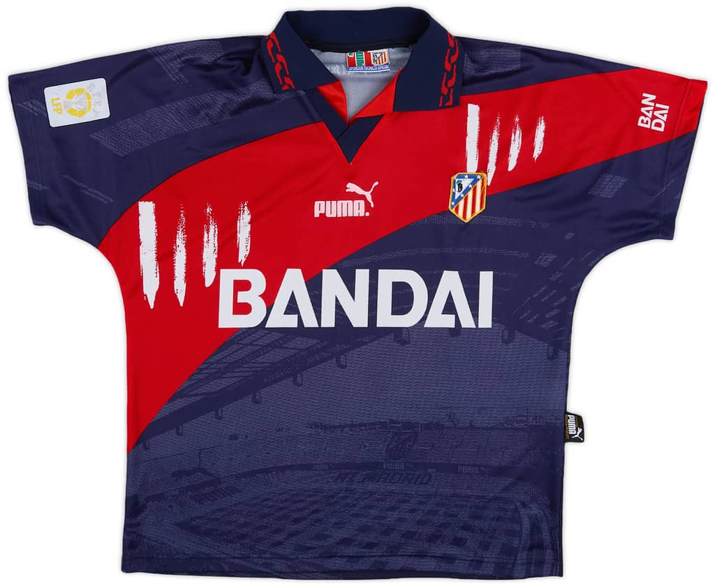 1996-97 Atletico Madrid Away Shirt - 7/10 - (S)