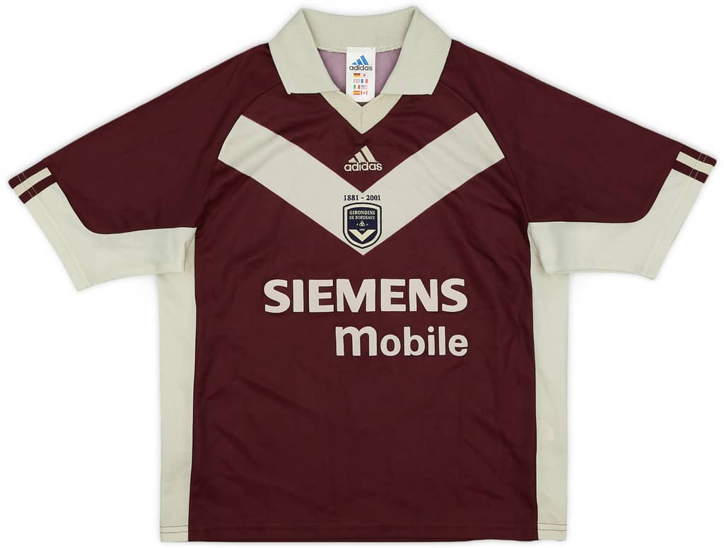 2001-02 Bordeaux Third Shirt - 6/10 - (L.Boys)