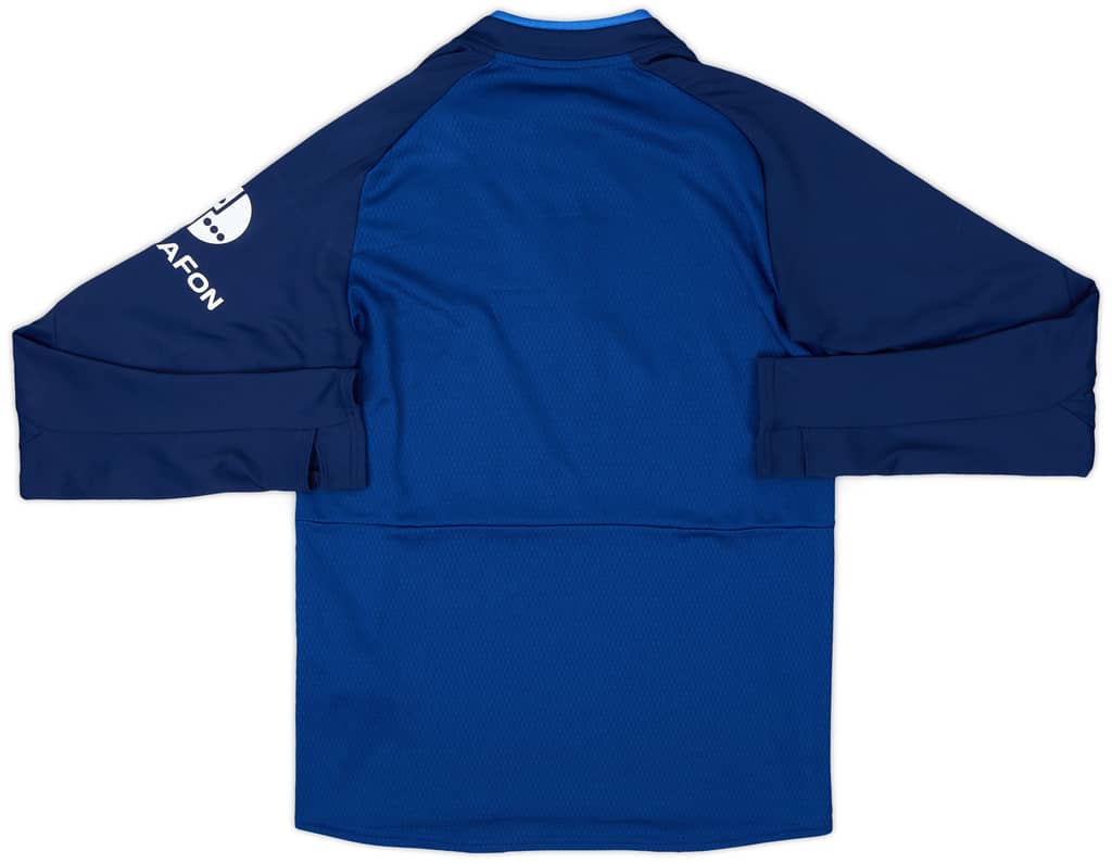 2019-20 Everton Umbro 1/4 Zip Drill Top - 7/10 - (S)