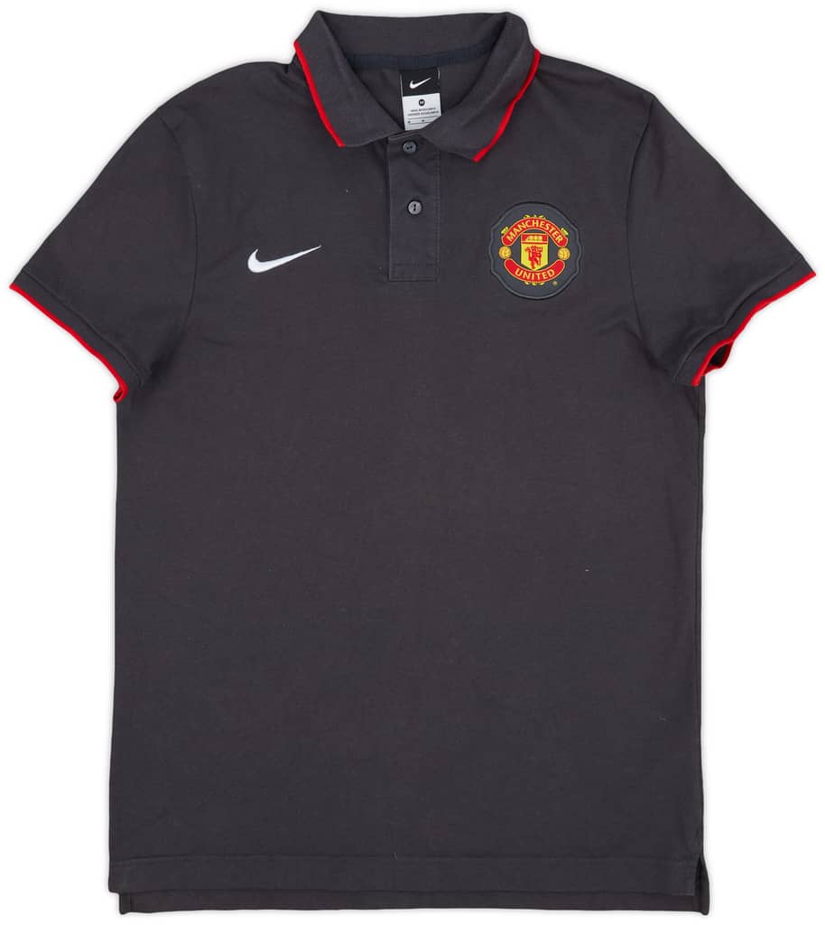 2010-11 Manchester United Nike Polo Shirt - 9/10 - (M)